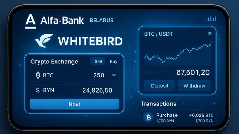 Альфа-Банк (Беларусь) и Whitebird: Криптодоступность в одном приложении – что это значит для пользователей?