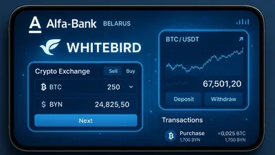 Альфа-Банк (Беларусь) и Whitebird: Криптодоступность в одном приложении – что это значит для пользователей?